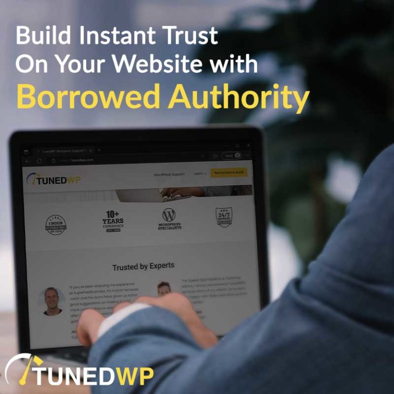 Build Instant Trust on your Website with Borrowed Authority