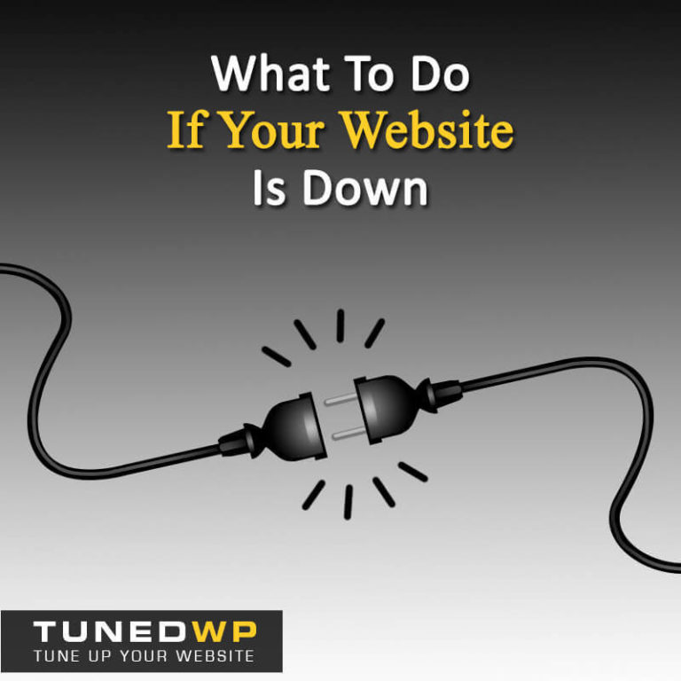 What To Do If Your Website Is Down