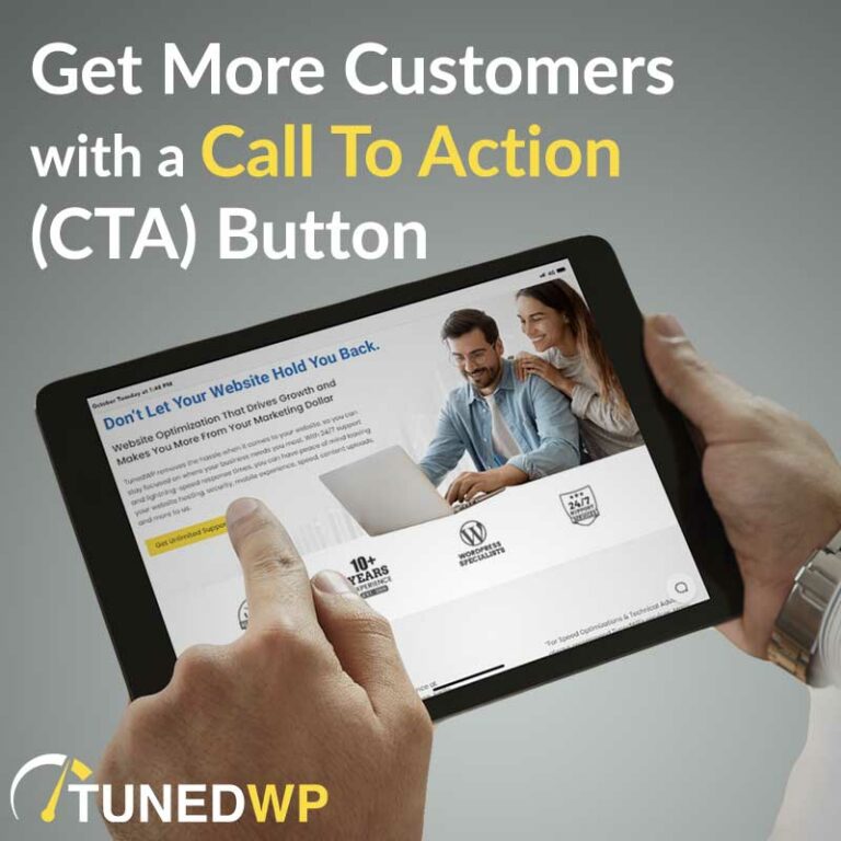 Get More Customers With A Website Call To Action (CTA) Button