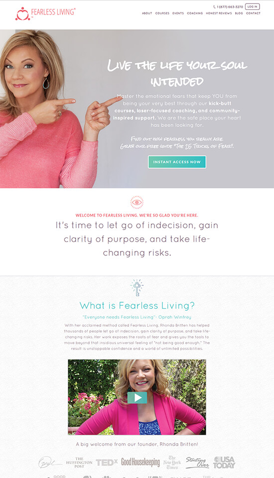 Fearless Living Before