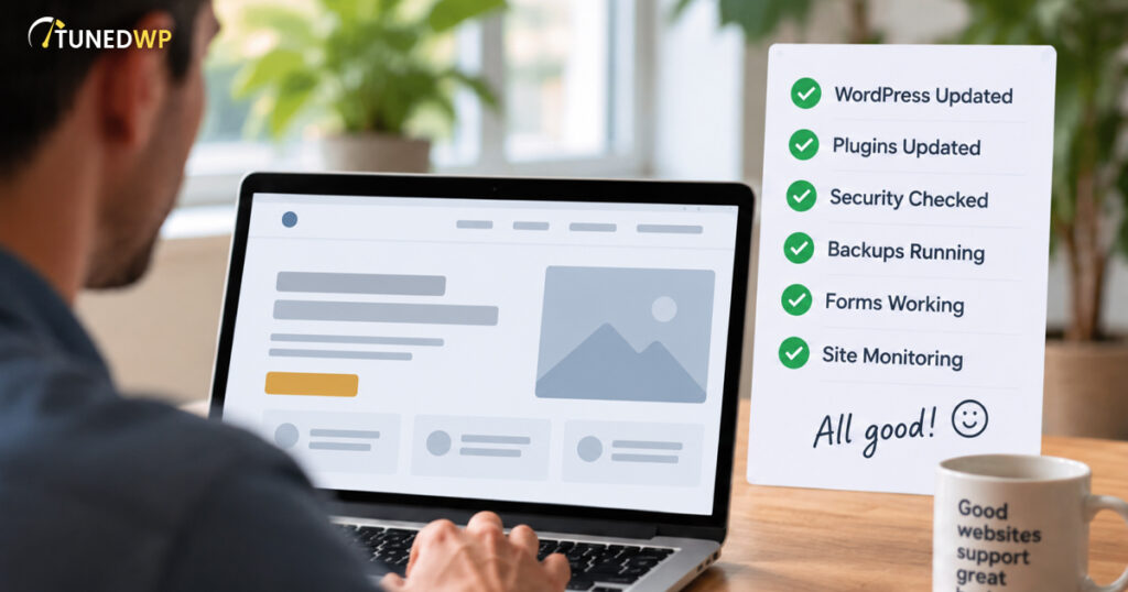How Do I Know If My Website Is Actually Being Looked After?